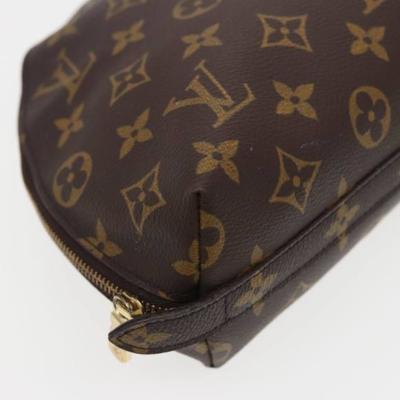 LOUIS VUITTON Monogram Trousse Demi Ronde Cosmetic Pouch M47520 LV Auth 78012 - Picture 14 of 16
